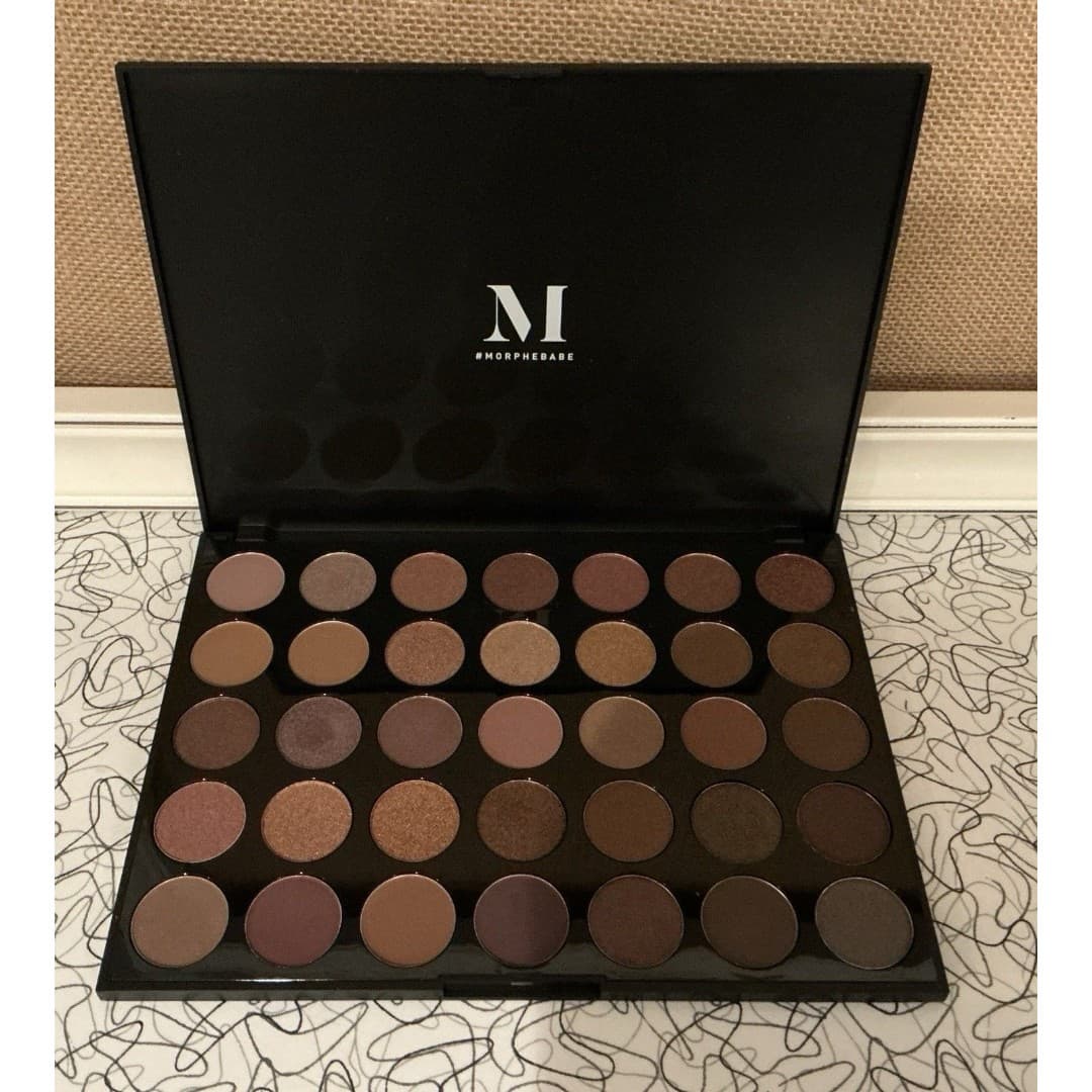 New MORPHE 35T Fall Glitter Palette Dope Taupe Eyeshadow Palette - Thumbnail 5
