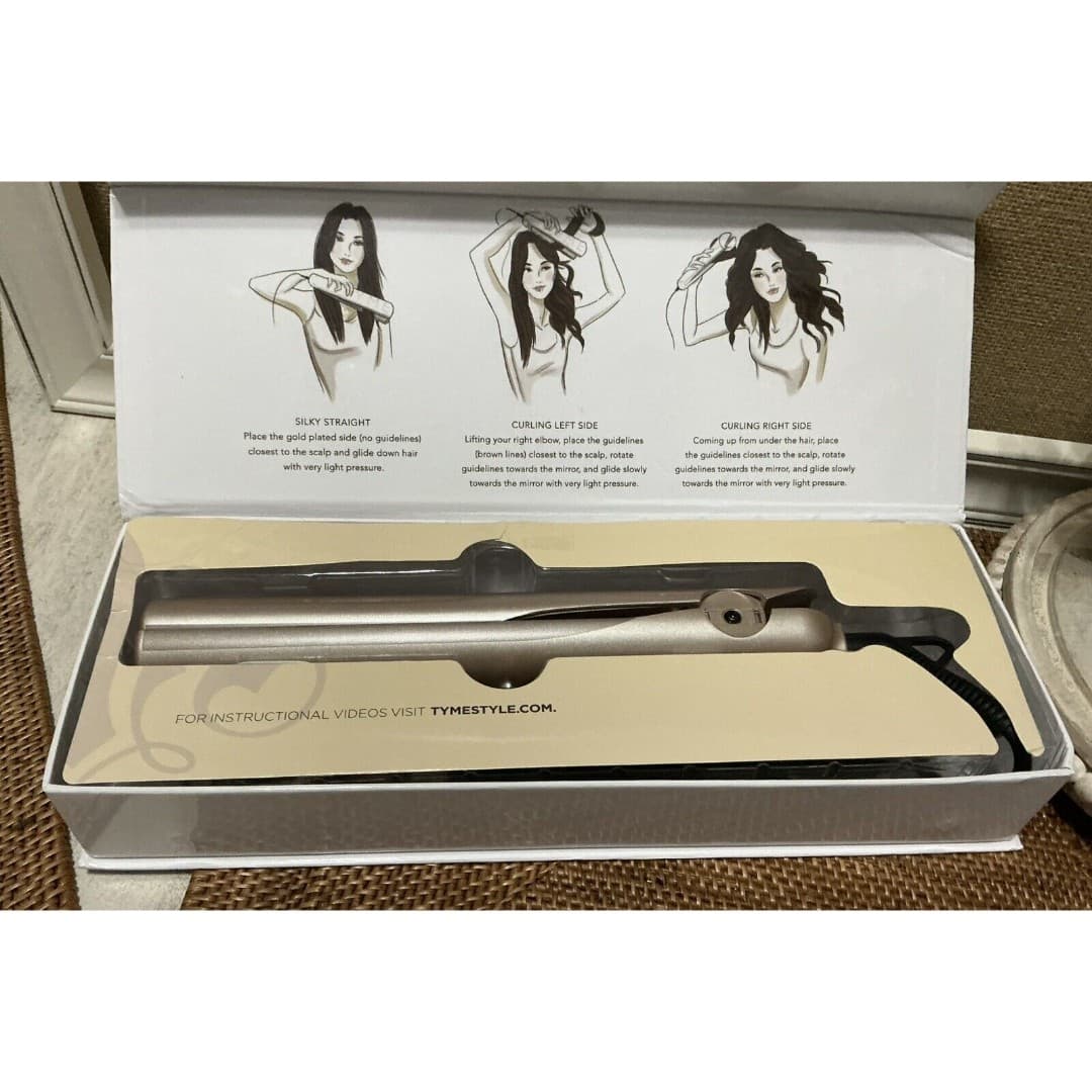 TYME Iron Pro Hair Curler and Straightener - Thumbnail 3