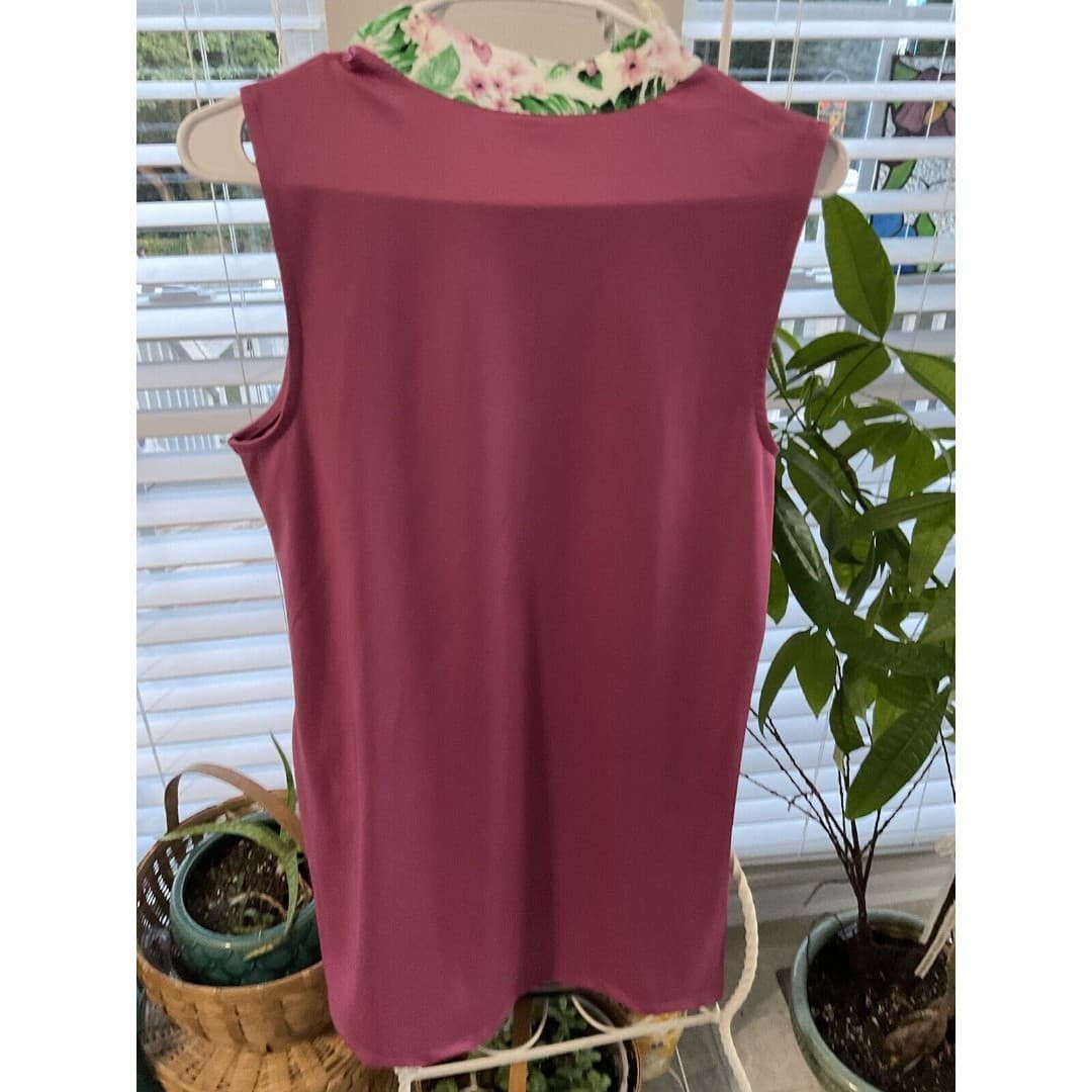 Tommy Bahama Golf Dress Women's Large Pink Solid Quarter Zip Pockets UPF NWT - Thumbnail 3
