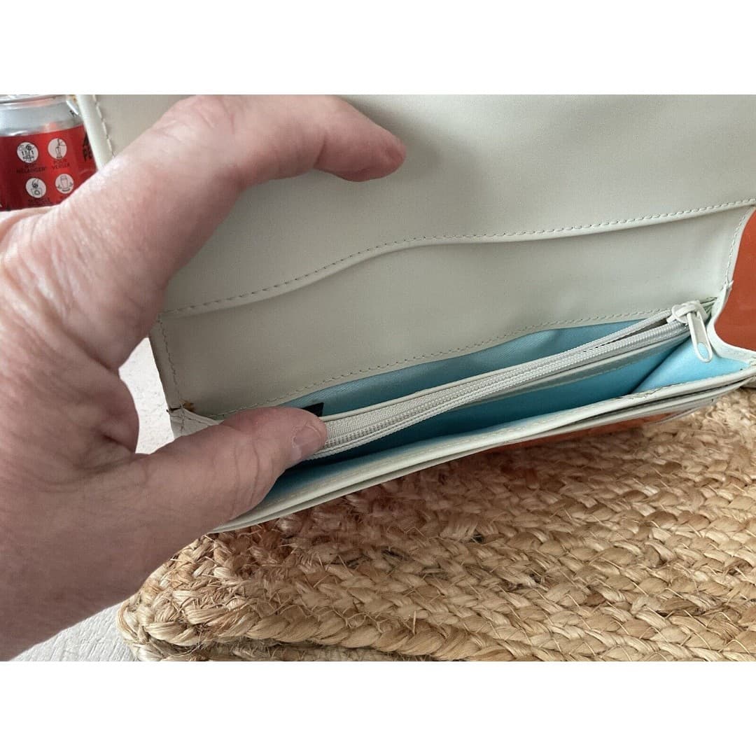 MAXX New York Patent Coral Handbag & Matching Wallet - Thumbnail 6