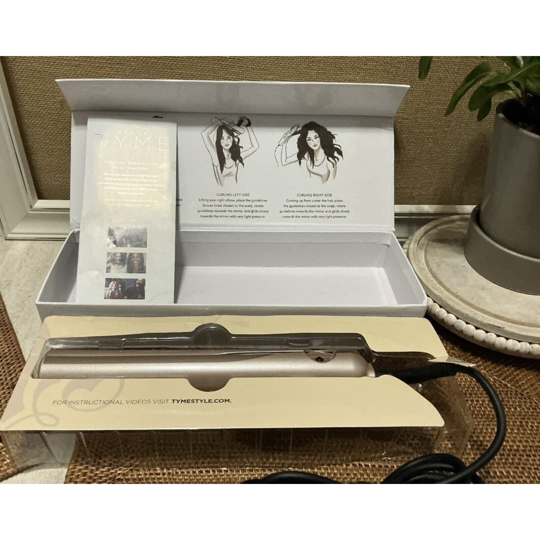 TYME Iron Pro Hair Curler and Straightener - Thumbnail 4
