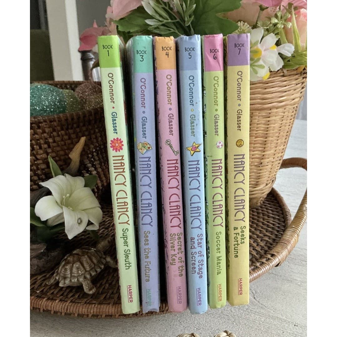 Nancy Clancy Chapter Books Series 6 Books In Hardcover