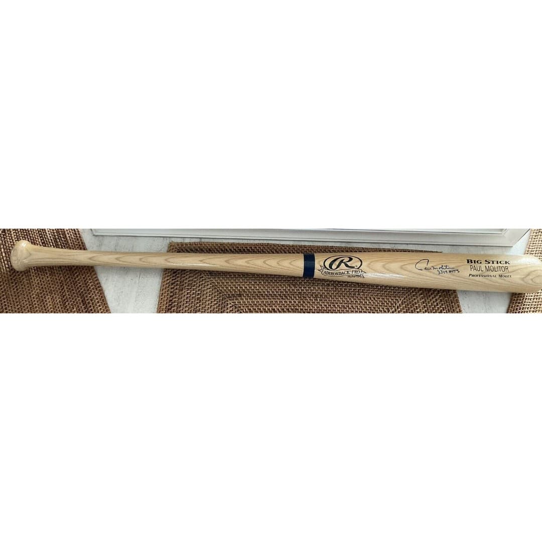 Paul Molitor Signed Baseball Bat JSA Authentication - Thumbnail 3