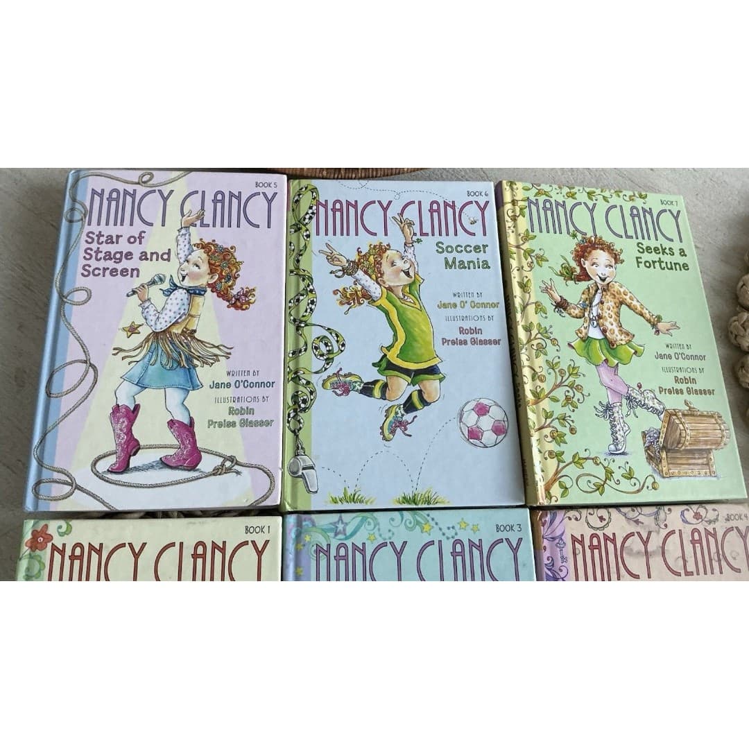 Nancy Clancy Chapter Books Series 6 Books In Hardcover - Thumbnail 3