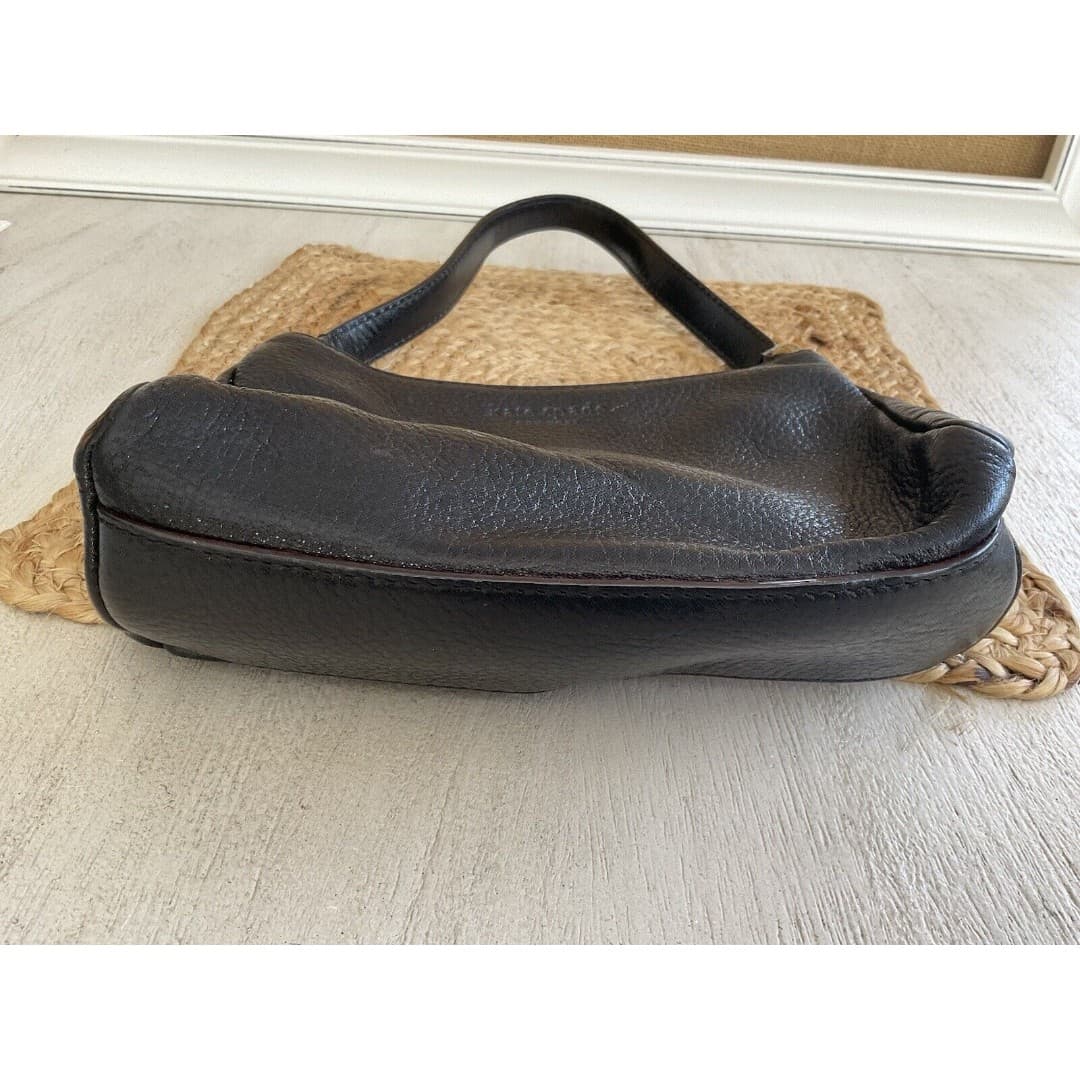 Kate Spade NY Pine Street Finley Pebbled Leather Black Shoulder Hobo Bag - Thumbnail 6