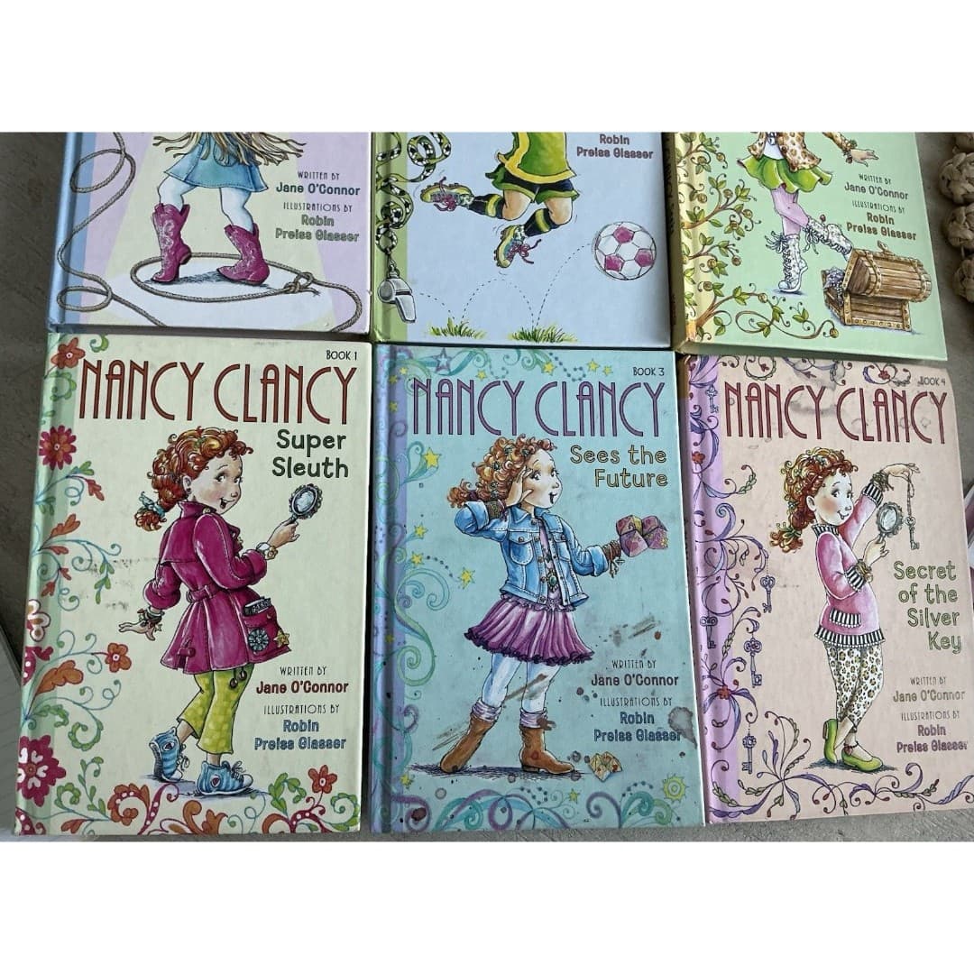 Nancy Clancy Chapter Books Series 6 Books In Hardcover - Thumbnail 4