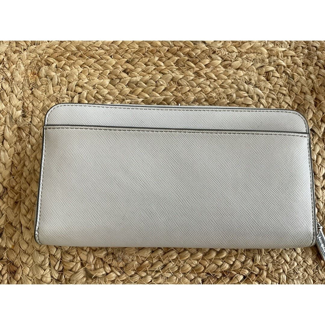 Kate Spade New York Large Zip Around Continental Wallet Gray - Thumbnail 2