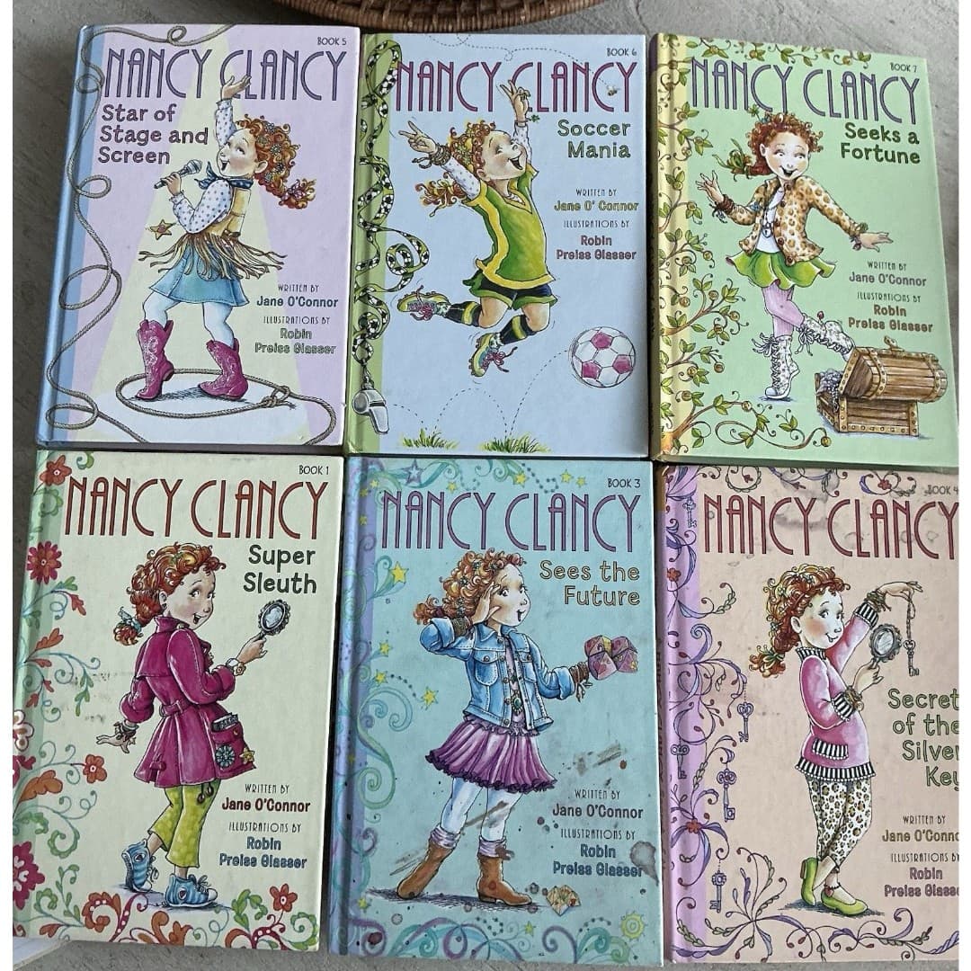 Nancy Clancy Chapter Books Series 6 Books In Hardcover - Thumbnail 2