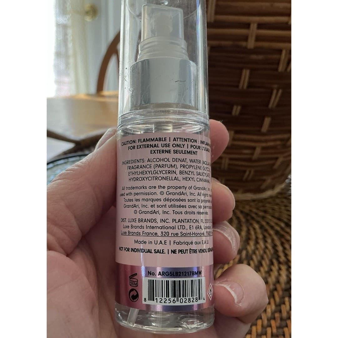 Ariana Grande Thank You Next 2.0 Body Mist Spray Women Travel Size 1.7 oz - Thumbnail 3