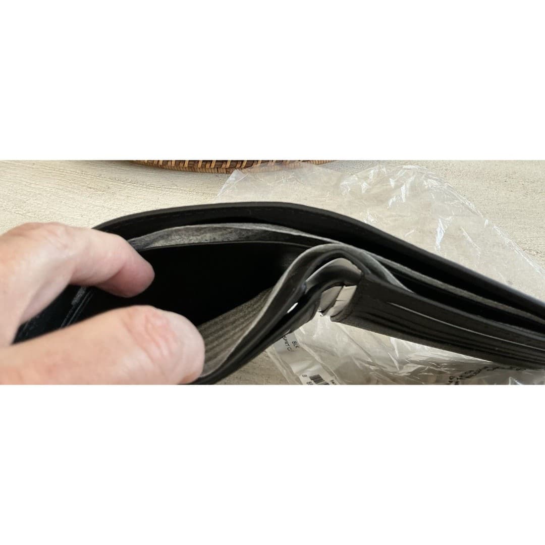 Coach Mens Wallet Black Leather NWT - Thumbnail 4