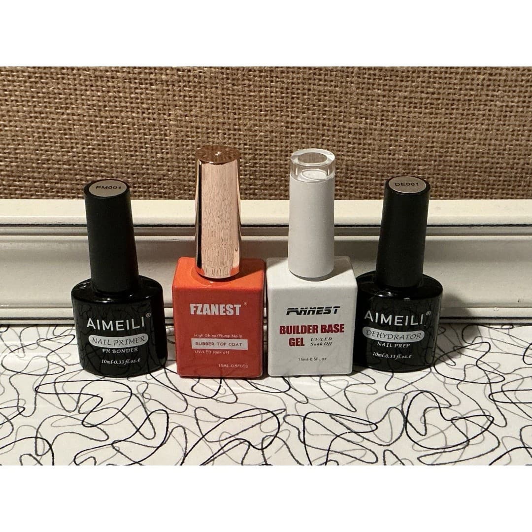 Nail Polish Lot Fzanest Gel Base & Aimeili