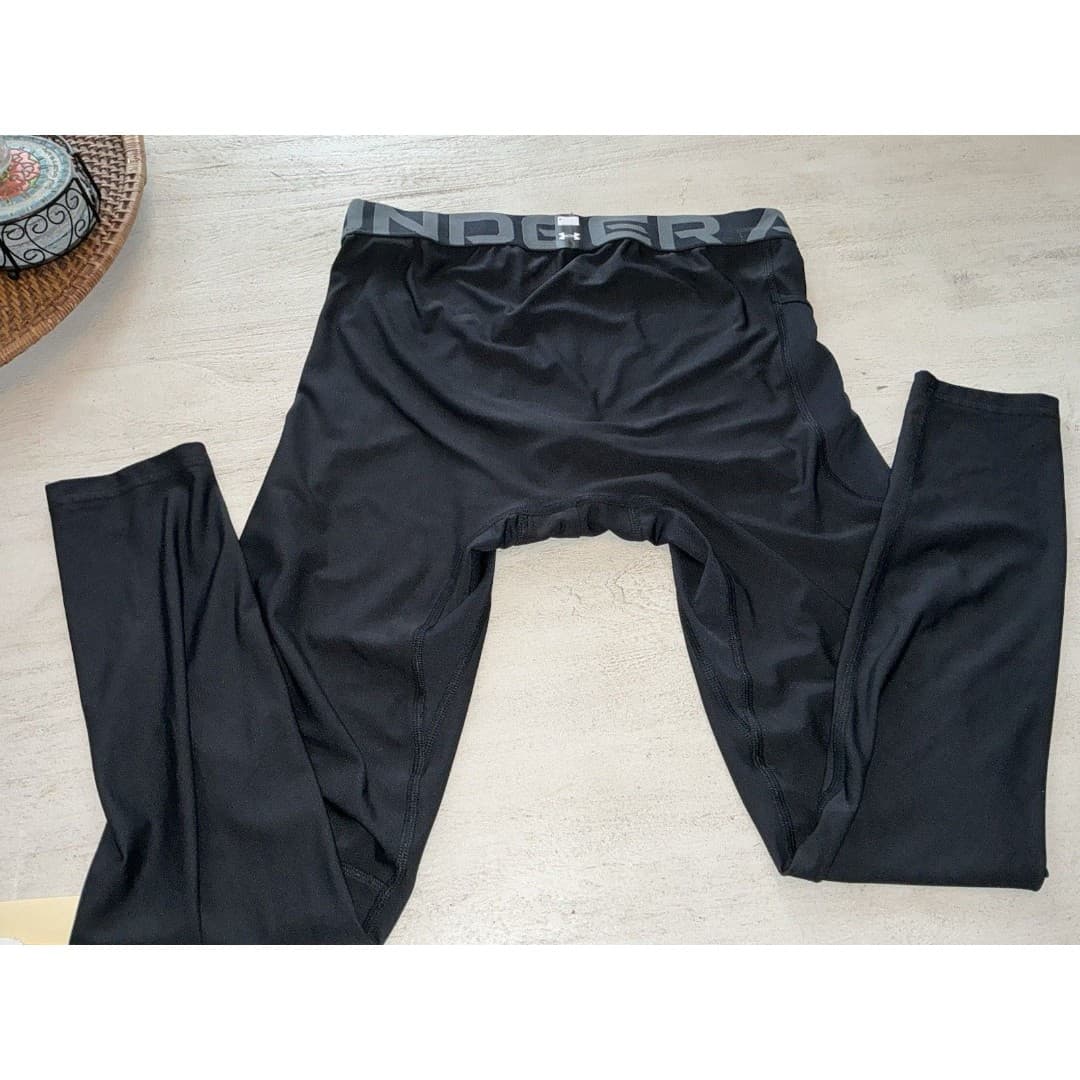 Under Armour Men's Heat Gear Leggings Size Large - Thumbnail 5