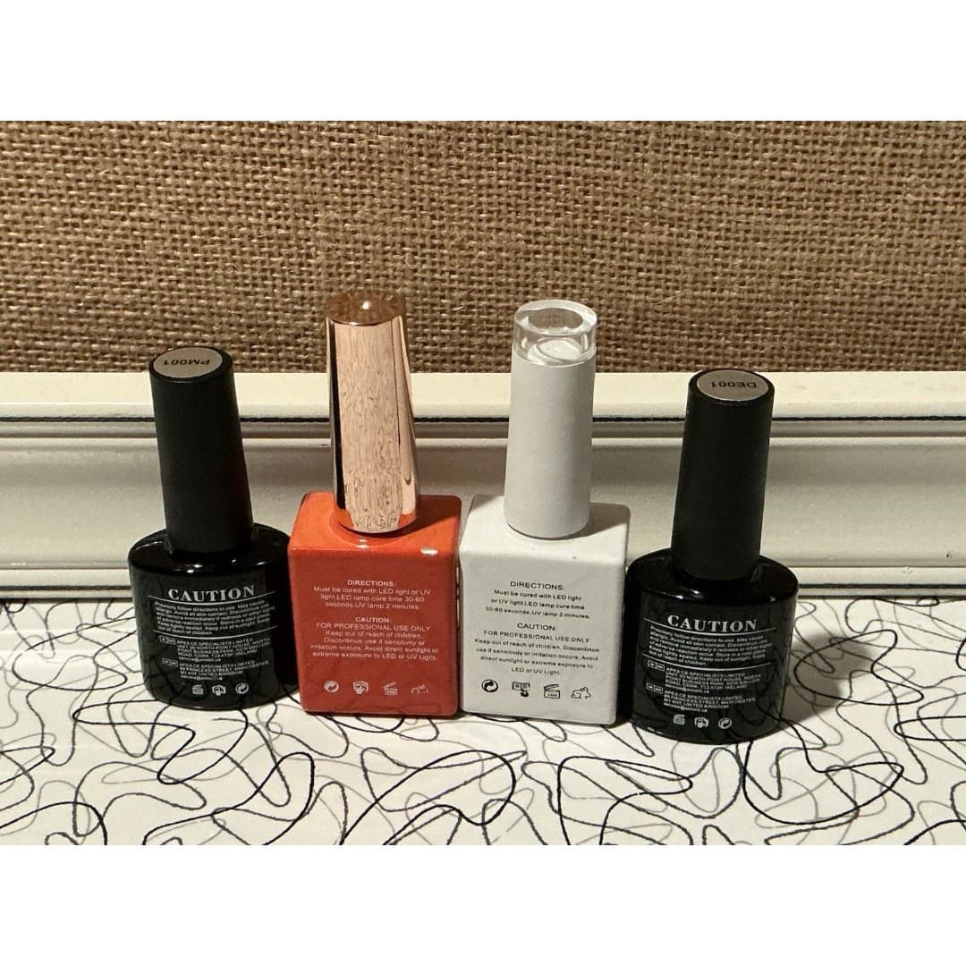 Nail Polish Lot Fzanest Gel Base & Aimeili - Thumbnail 2