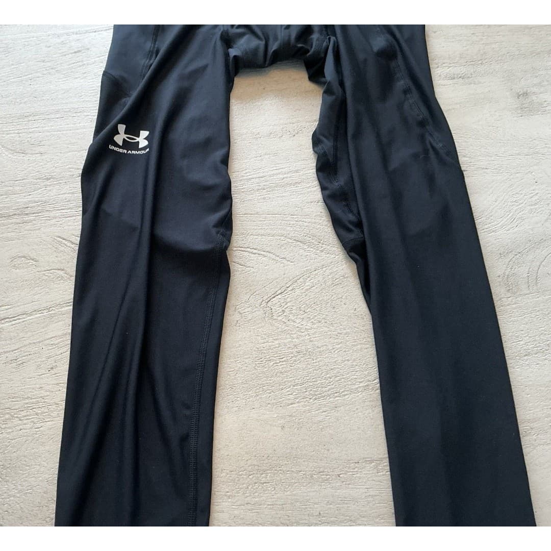 Under Armour Men's Heat Gear Leggings Size Large - Thumbnail 3