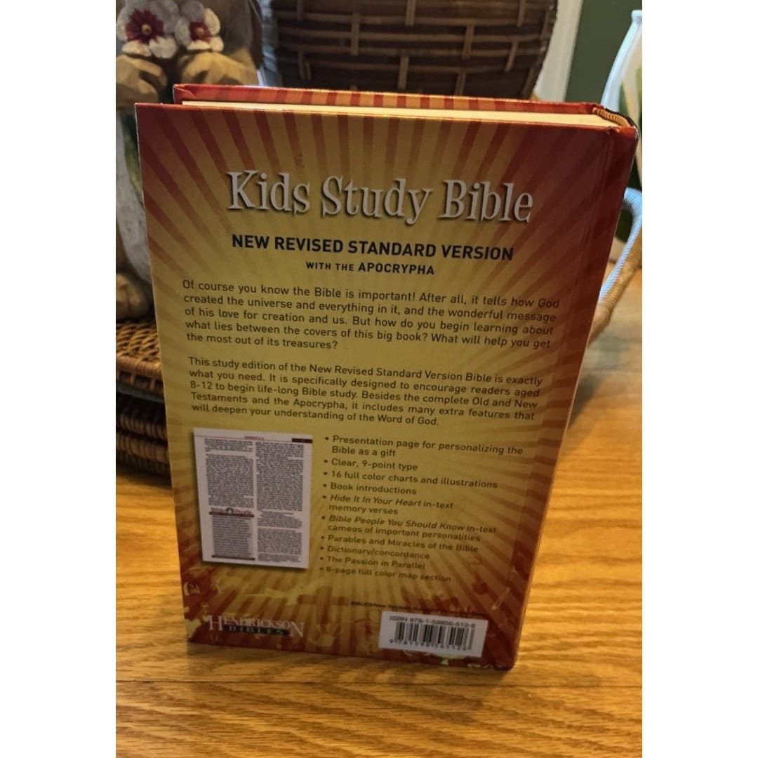 Kids Study Bible Revised Standard Version Hardcover 2010 by Hendrickson, New - Thumbnail 2