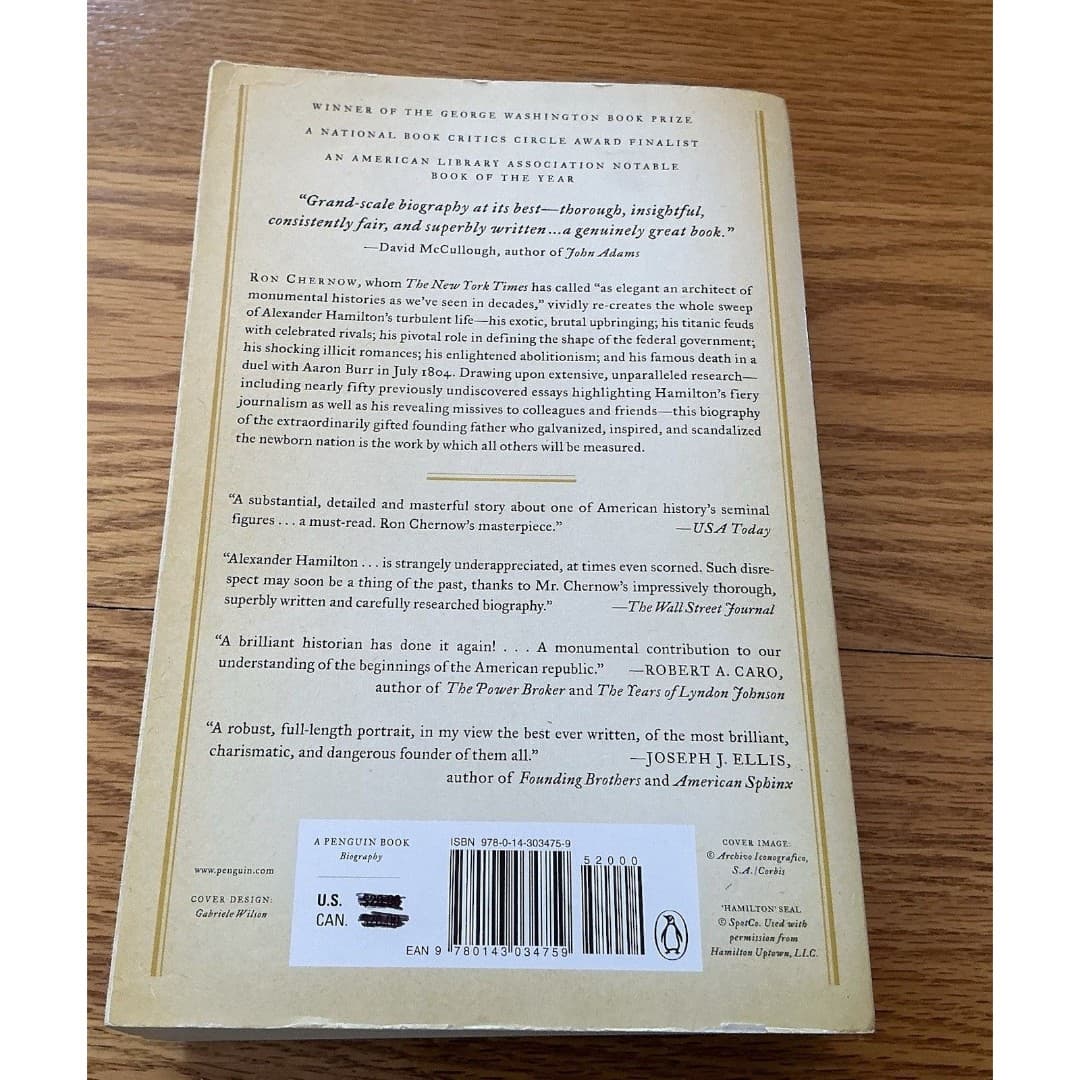 Alexander Hamilton - Paperback By Chernow, Ron - GOOD - Thumbnail 2