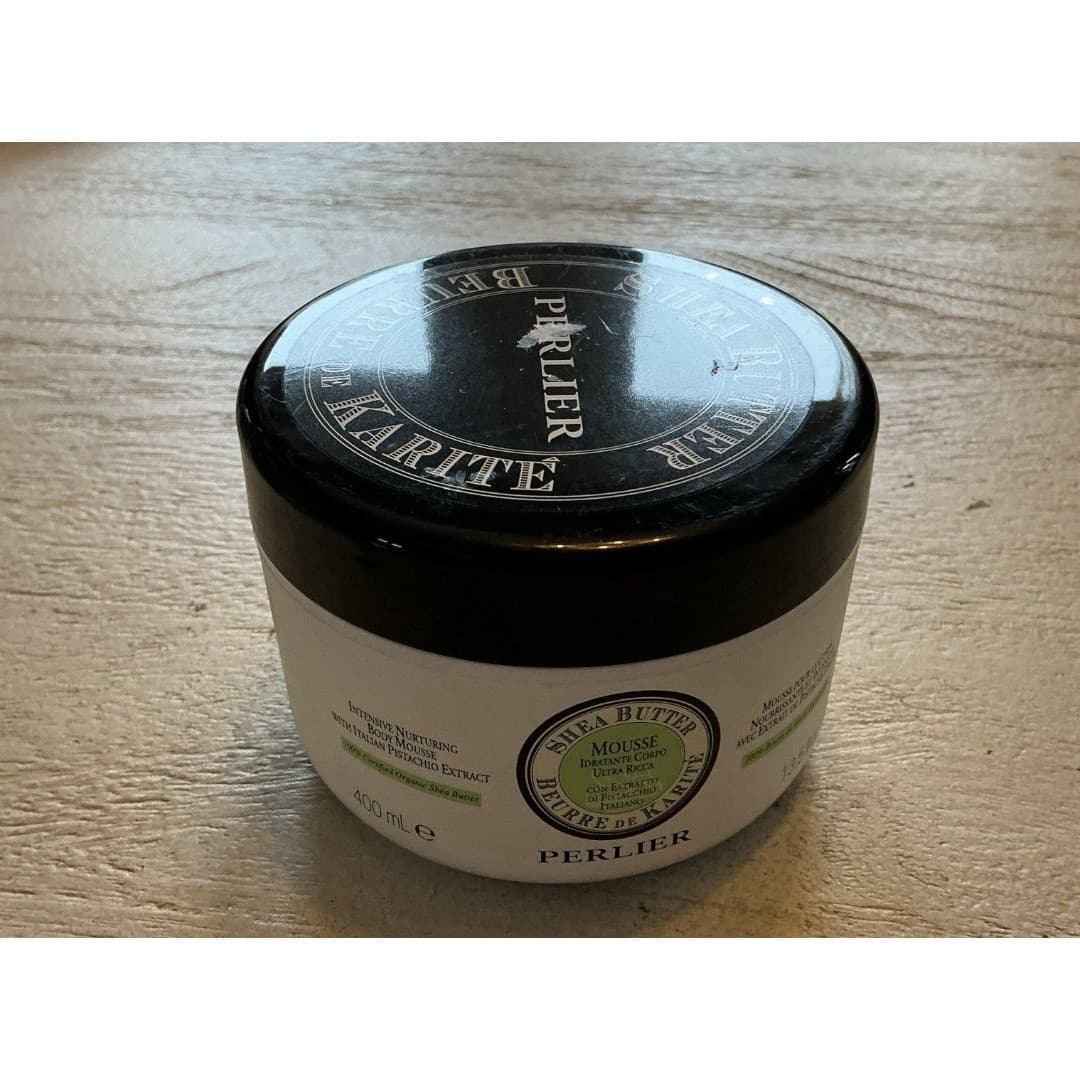 Perlier Shea Butter Body Mousse with Pear Extract JUMBO 13.5 oz NEW Sealed