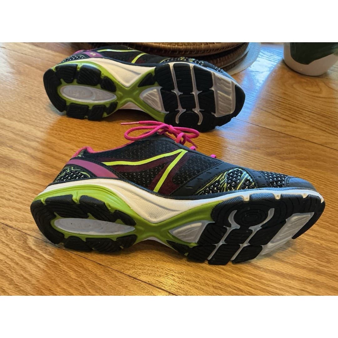Ryka Vida RZX Training Shoes Black Pink Green Womens Size 10.5M Sneakers - Thumbnail 12