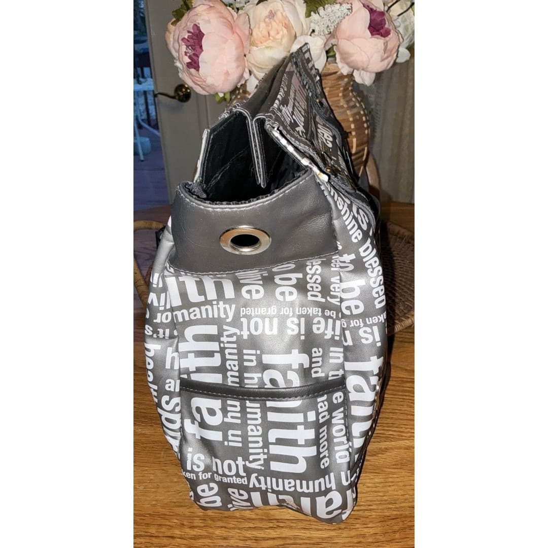 MICHE BAG SHELL PRIMA HOPE (Breast Cancer) COLLECTION BAG ~ NEW! Black White - Thumbnail 4
