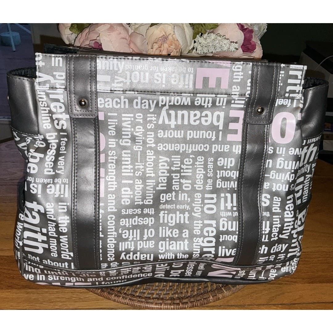 MICHE BAG SHELL PRIMA HOPE (Breast Cancer) COLLECTION BAG ~ NEW! Black White - Thumbnail 2