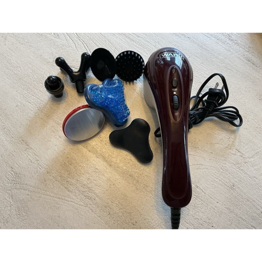 WAHL Handheld Heat Therapy Massager w/ 7 Attachments - Thumbnail 4