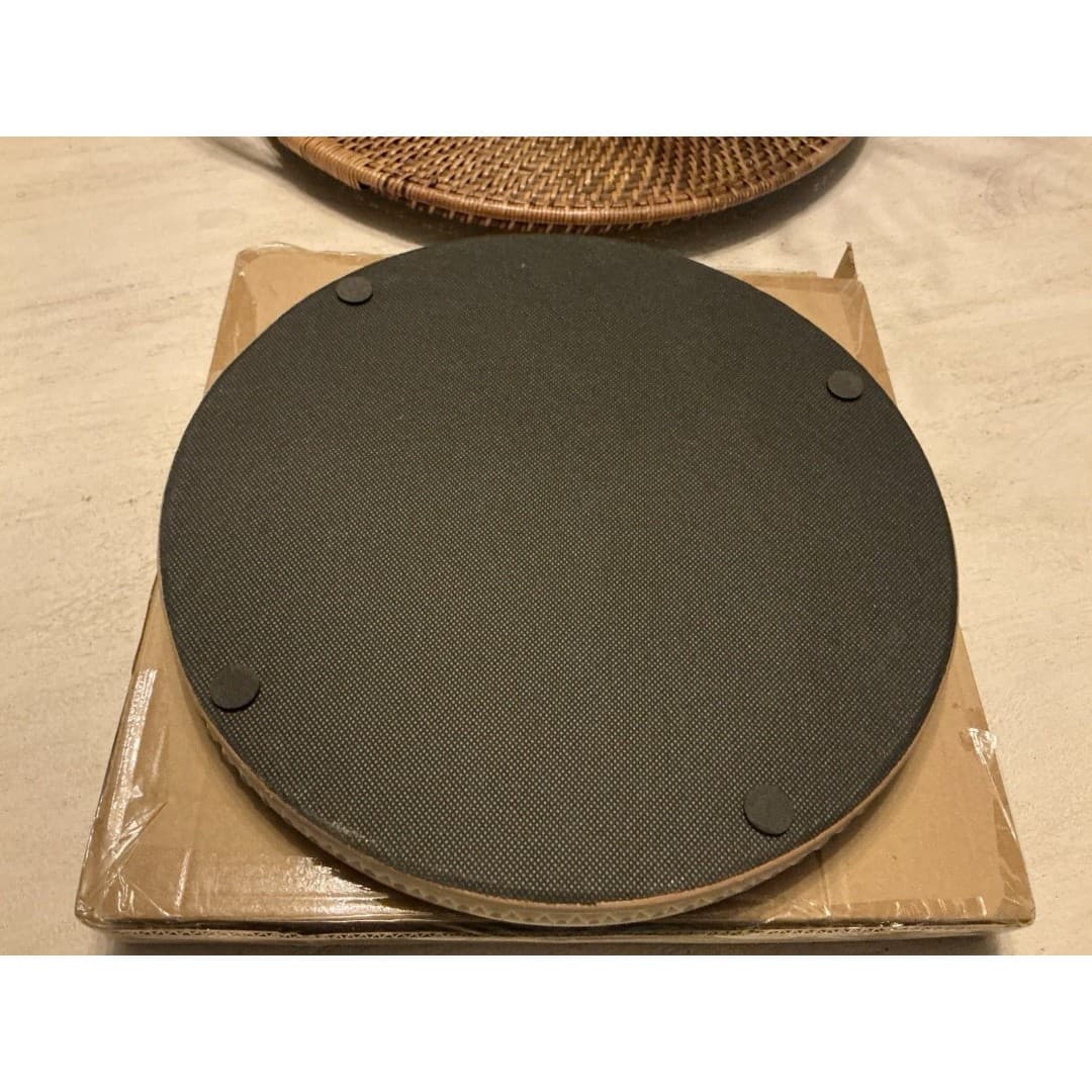Wooden Serving Tray Rustic for Home Accessories Tea Light Base Living Room - Thumbnail 4