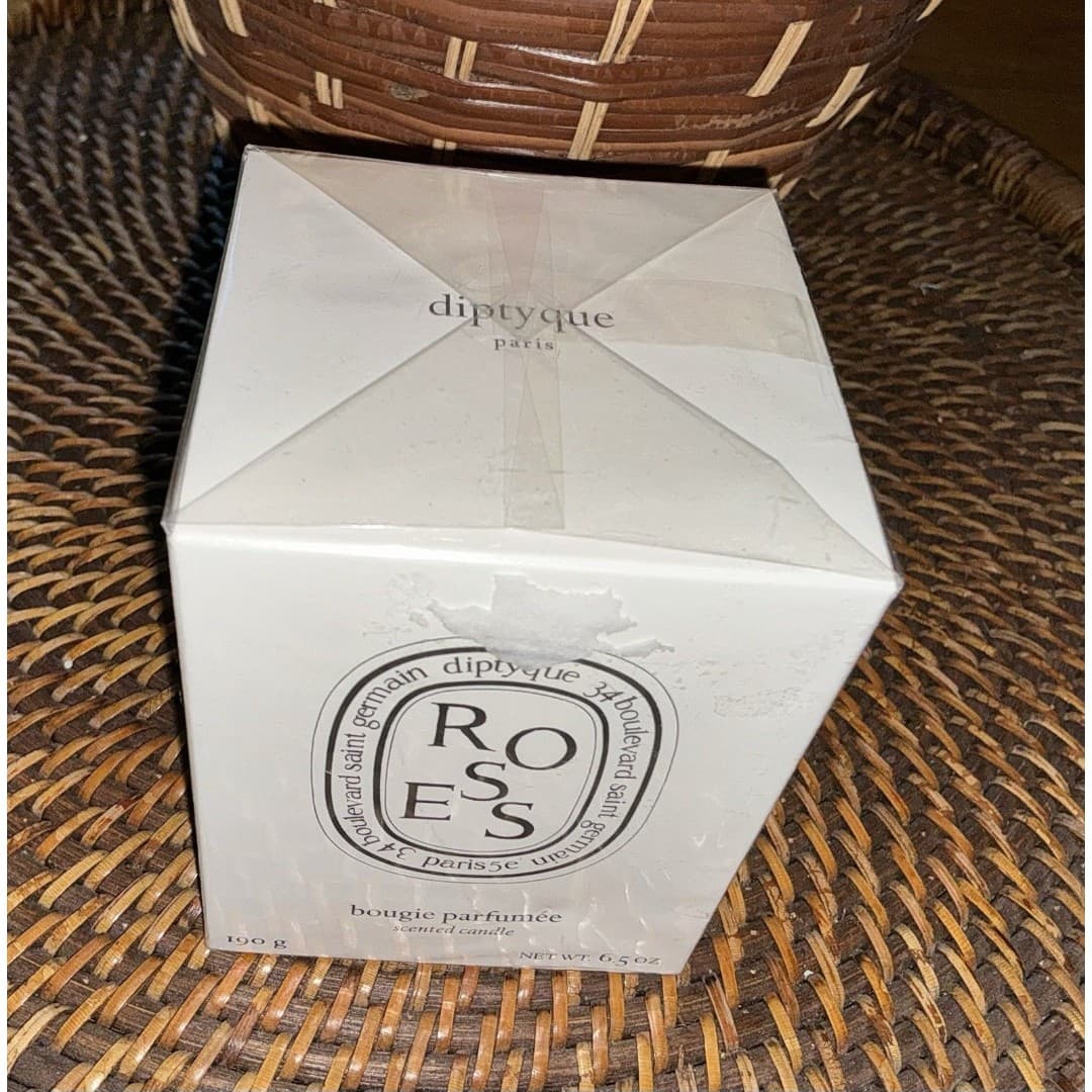 SEALED BRAND NEW - Diptyque Roses Large Candle 6.5 oz. - Thumbnail 2