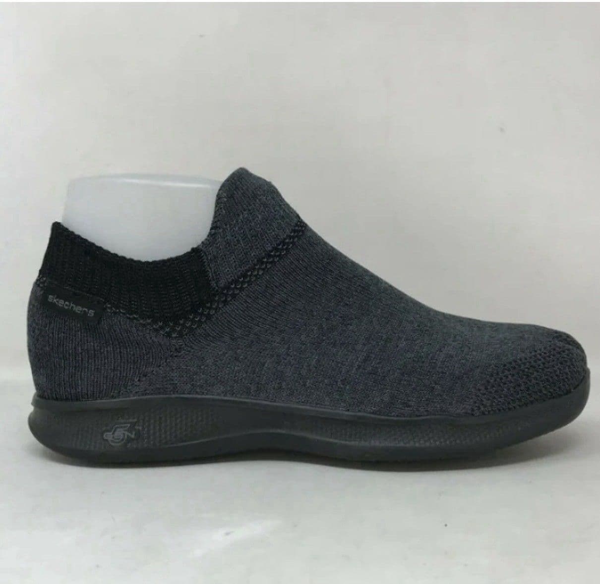 Skechers Go Step Lite Ultrasock Style 14505 Sz 11 Black Shoes - Thumbnail 9