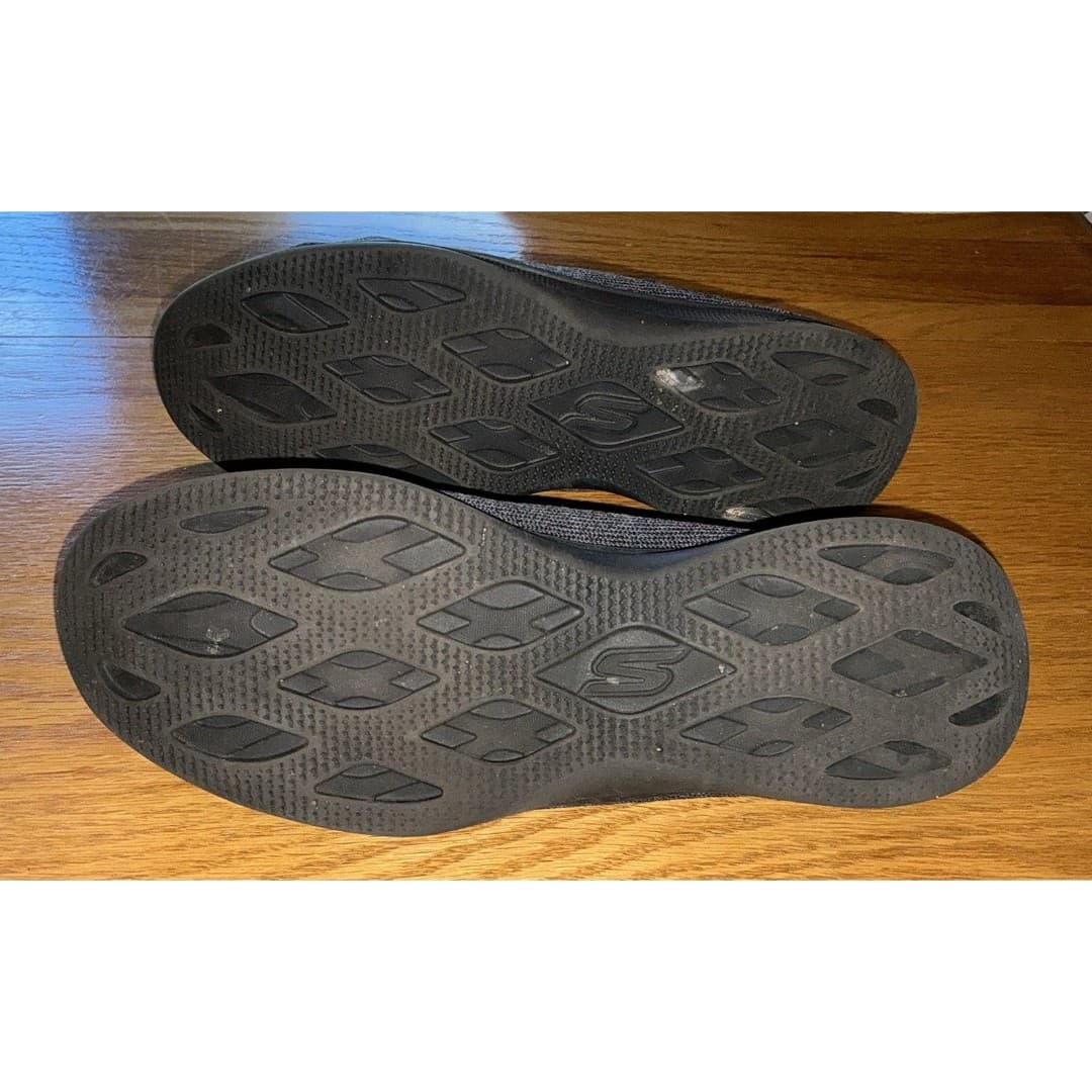 Skechers Go Step Lite Ultrasock Style 14505 Sz 11 Black Shoes - Thumbnail 5