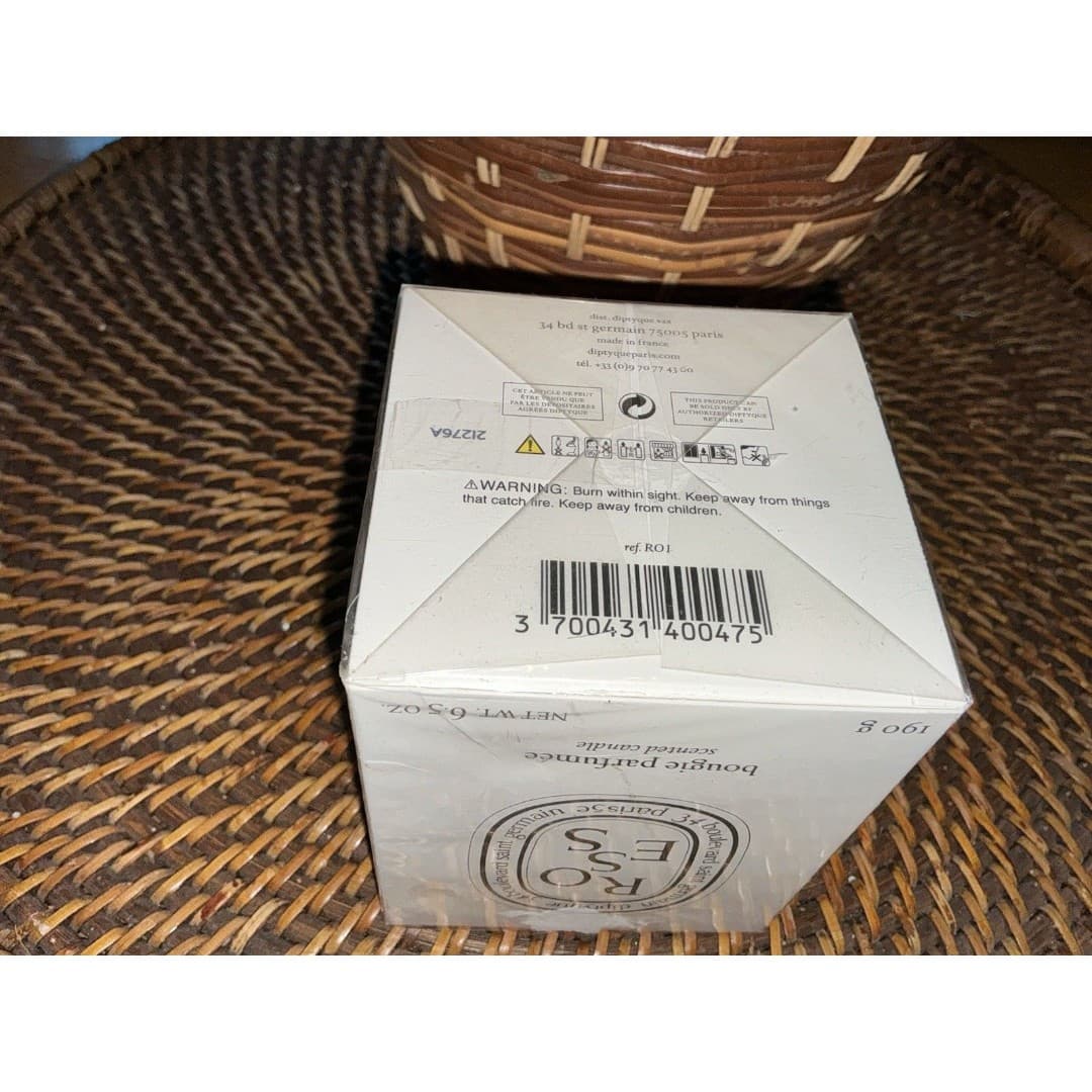 SEALED BRAND NEW - Diptyque Roses Large Candle 6.5 oz. - Thumbnail 5