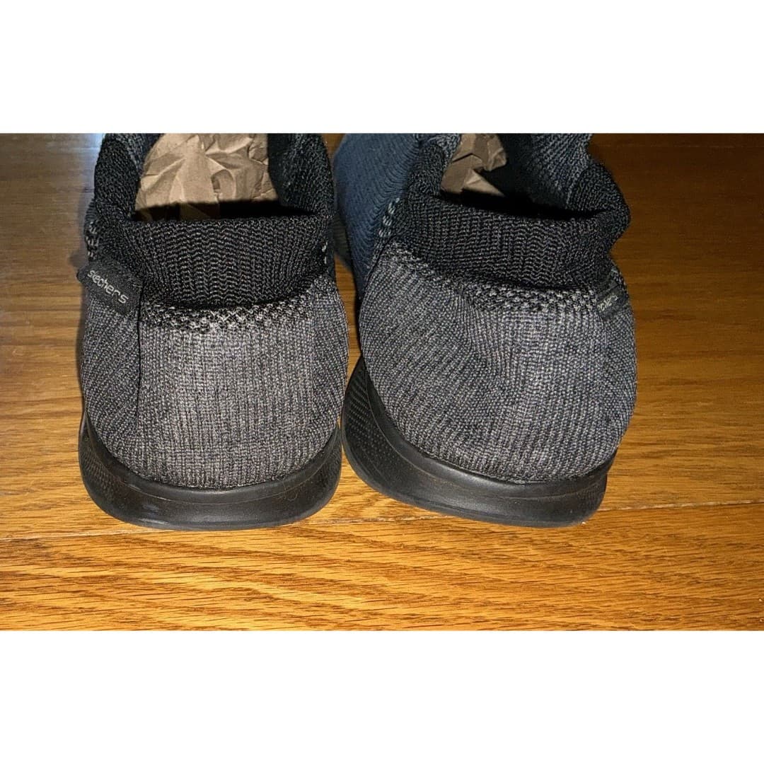 Skechers Go Step Lite Ultrasock Style 14505 Sz 11 Black Shoes - Thumbnail 4