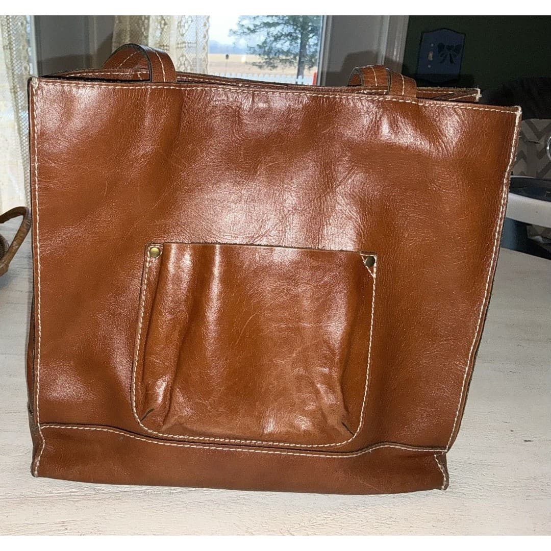 Patricia Nash Embossed Toscana Tote Handbag Brown - Thumbnail 3