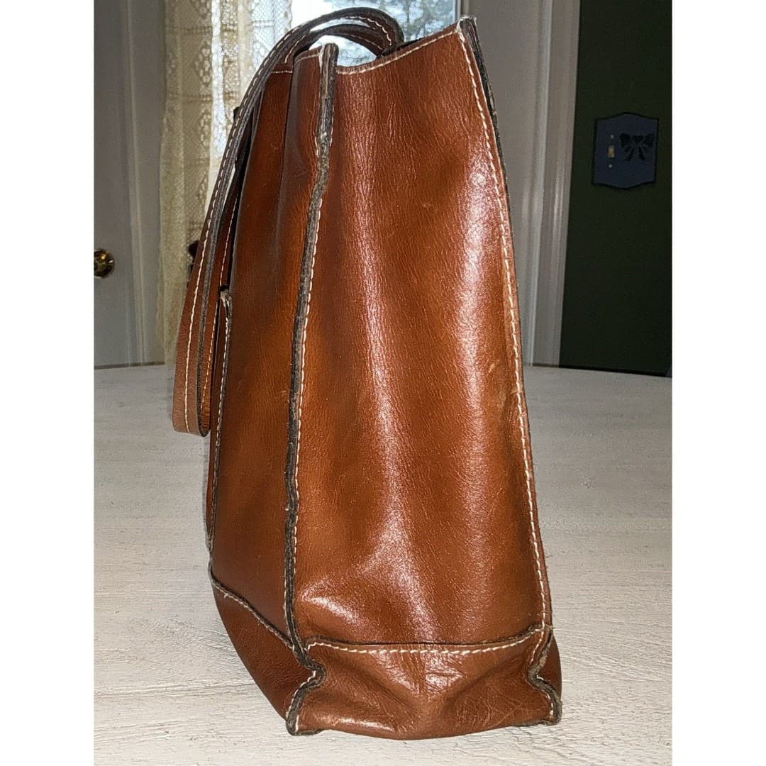 Patricia Nash Embossed Toscana Tote Handbag Brown - Thumbnail 4
