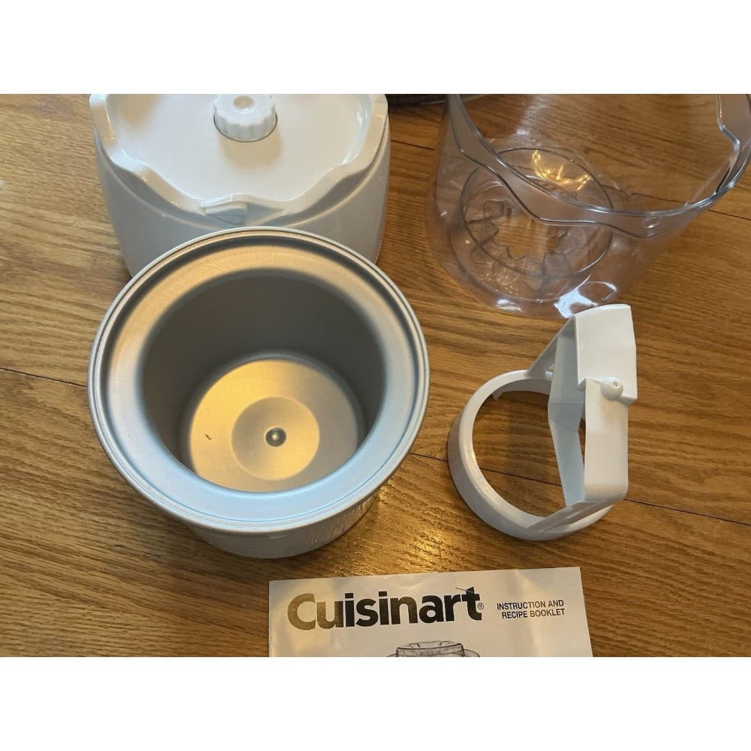 Cuisinart CIM-22PC Automatic frozen yogurt - Ice Cream Maker Sorbet - White - Thumbnail 5