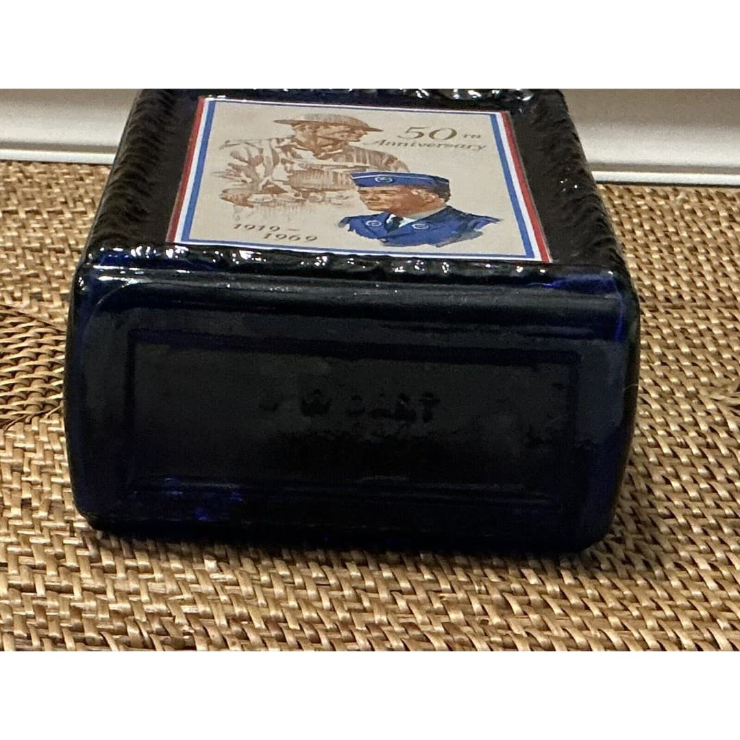 Vtg 1969 Liquor Decanter Kentucky Bourbon American Legion 50th Anniversary - Thumbnail 7