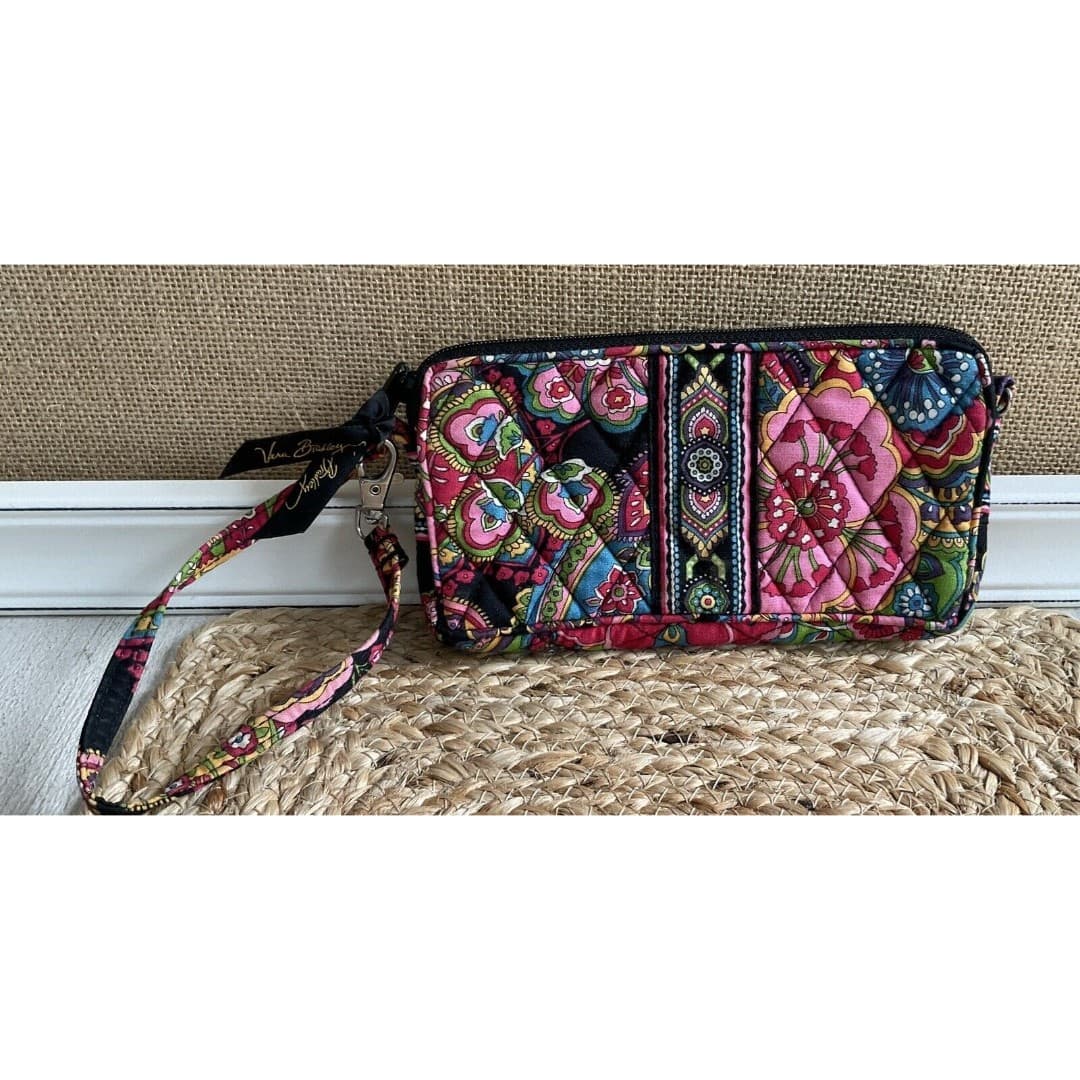 Vera Bradley Symphony In Hue Wristlet Zipper Wallet