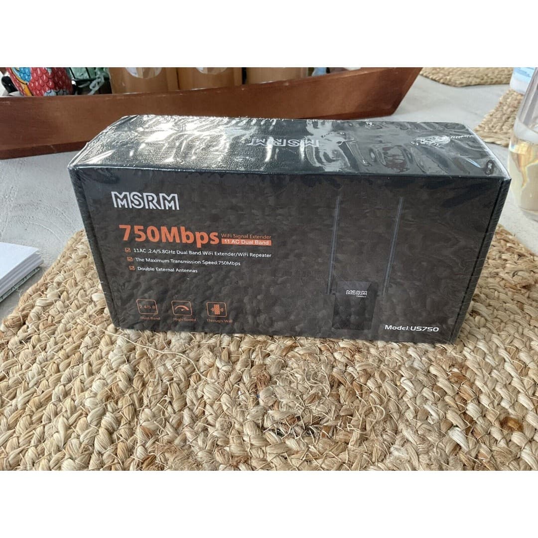 MSRM US50 750Mbps WiFi RANGE EXTENDER 360 Degree Coverage External Antenna