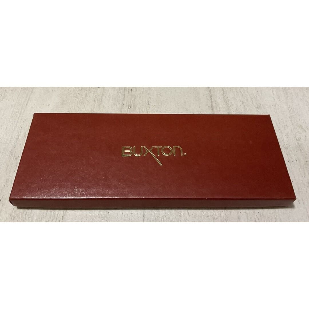 Vintage Genuine Lord Buxton Convertible Brown Leather Wallet, Never Used - Thumbnail 3