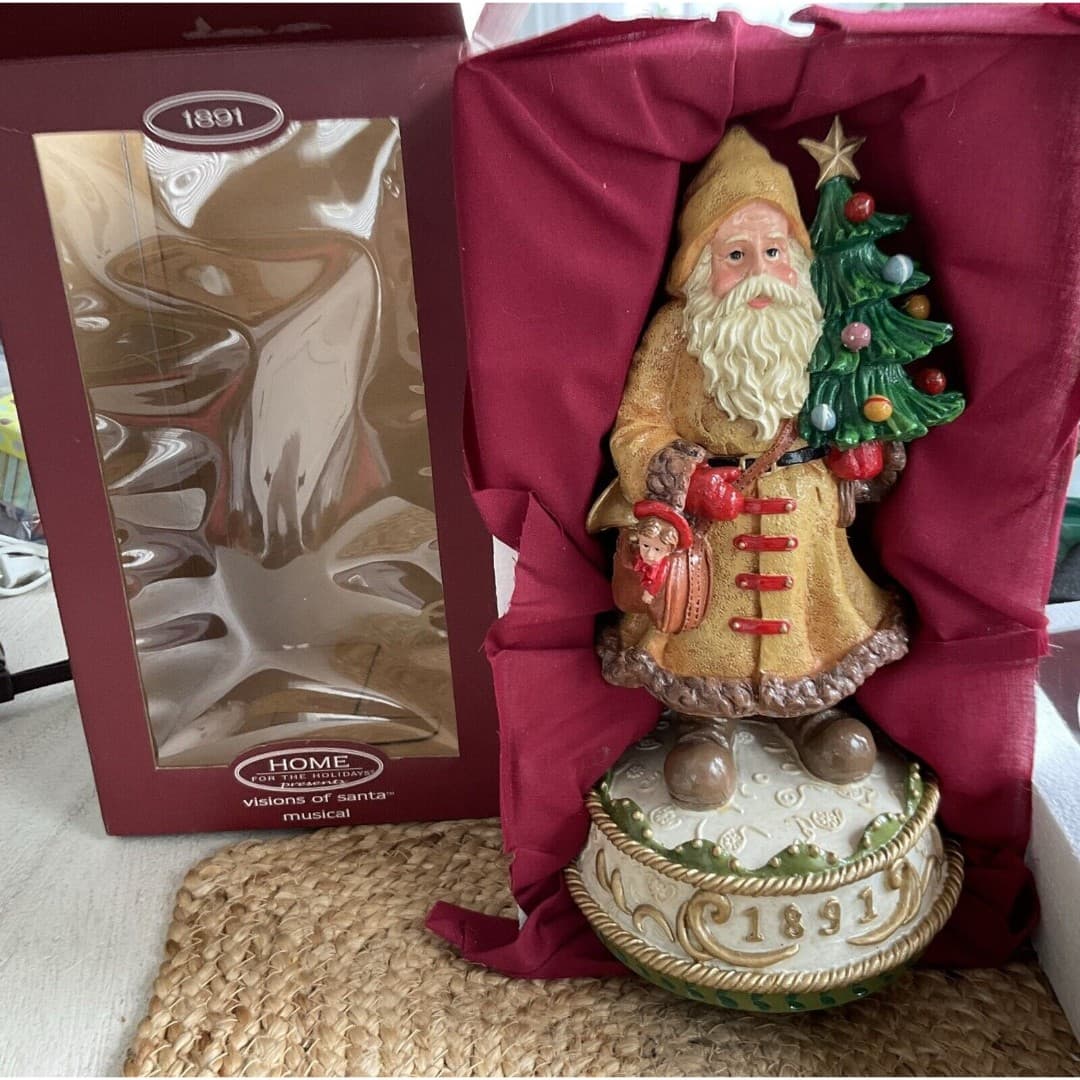Home For The Holidays Vision Of Santa Musical NEW