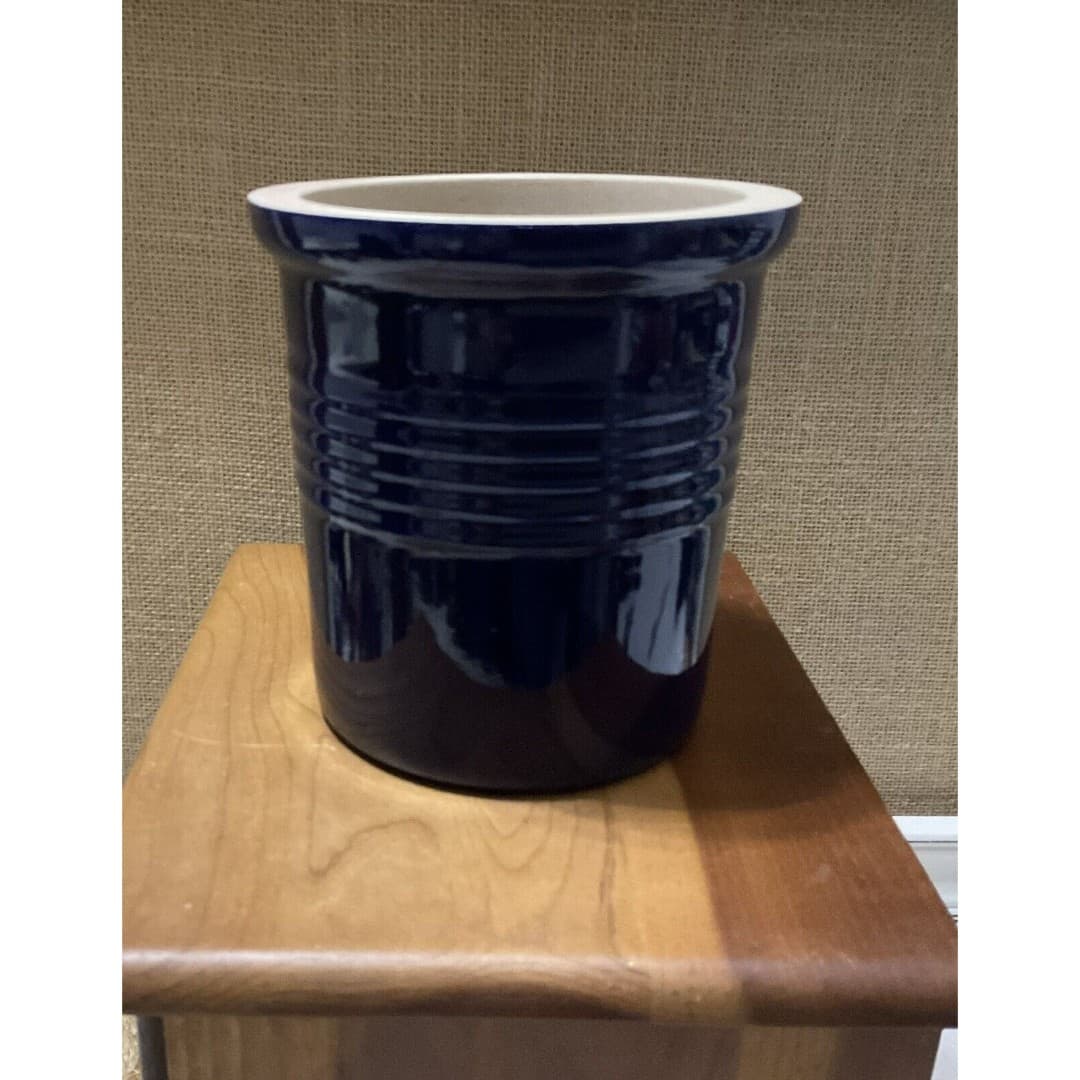 Pampered Chef Stoneware Crock, BLUE, #1312