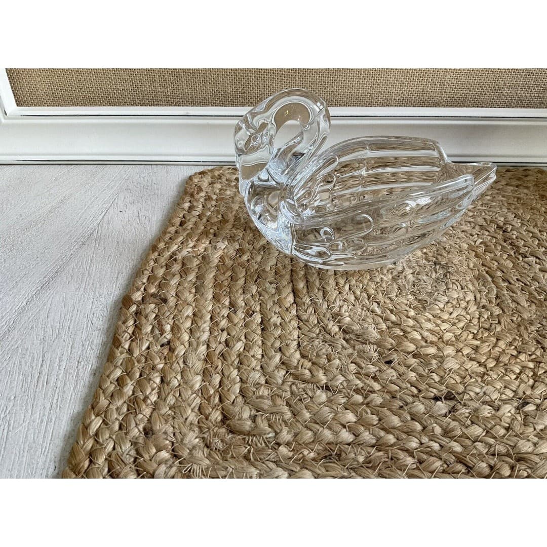 Sasaki Glass Swan Bowl/Dish - Thumbnail 3