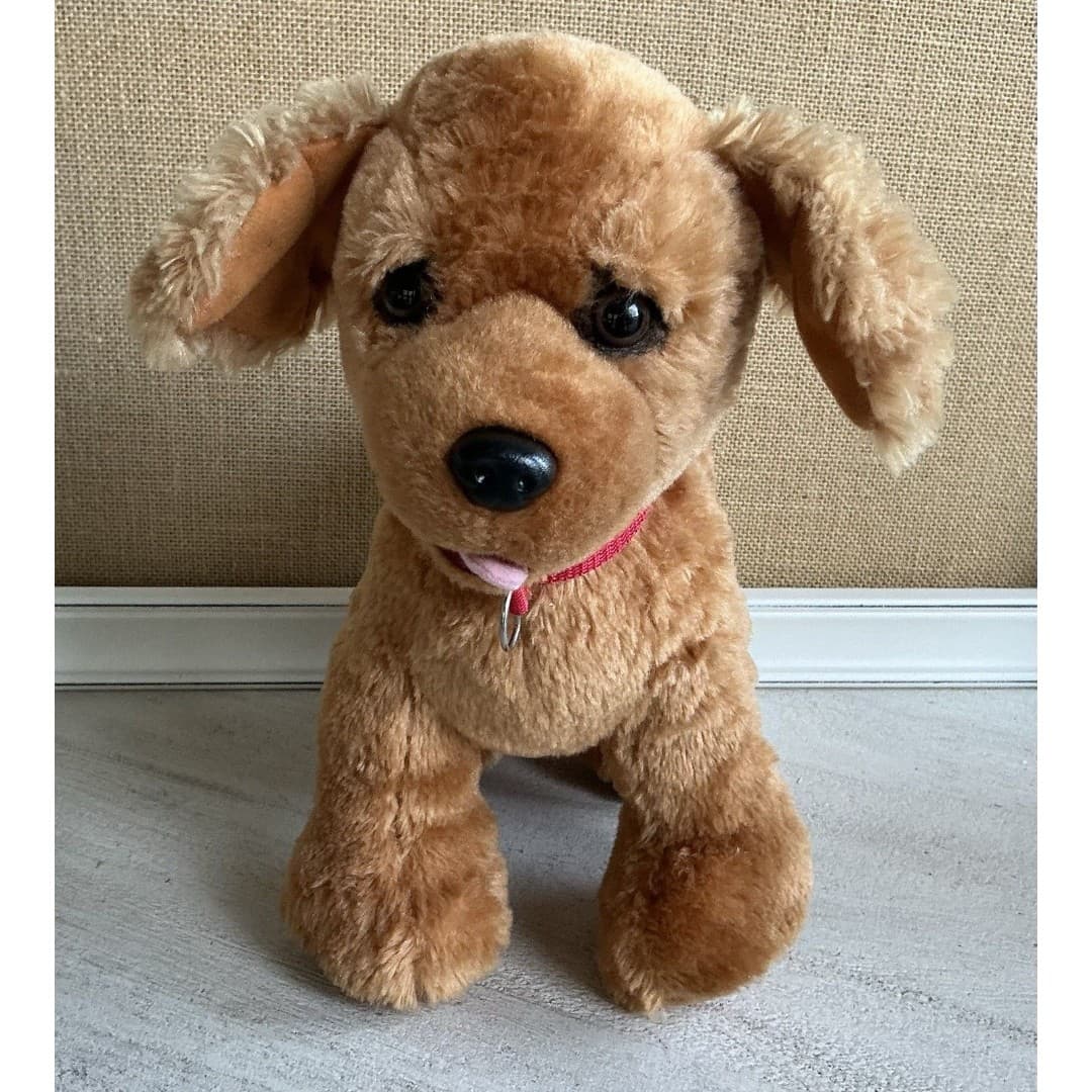 Build A Bear BAB Promise Pets Plush Copper Golden Retriever BARKS Dog 14 in.
