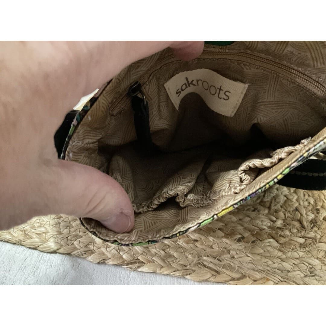 Sakroots Boho Festival Coated Canvas Small Flap Messenger Crossbody Bag Purse - Thumbnail 5