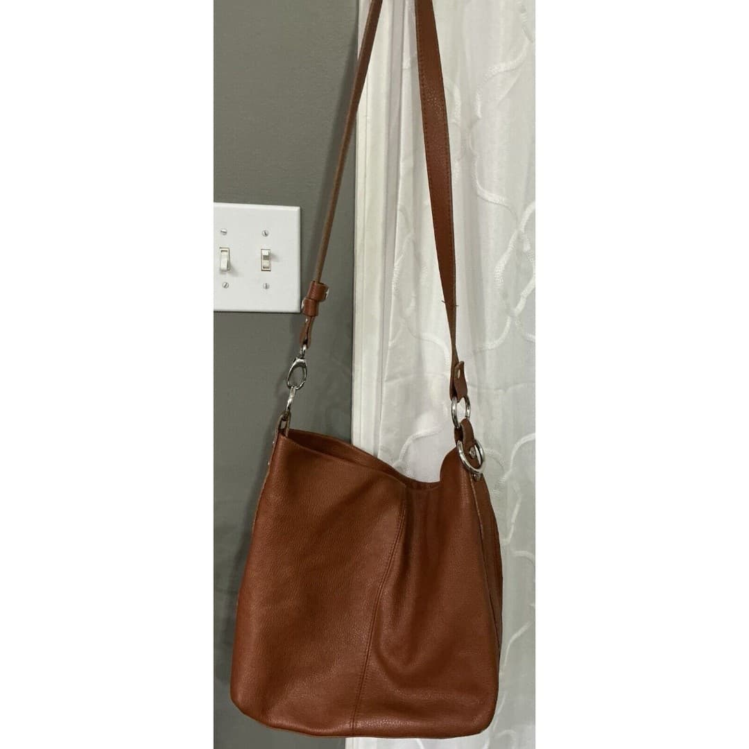 Valentina Genuine Leather Shoulder/Crossbody Bag READ - Thumbnail 4