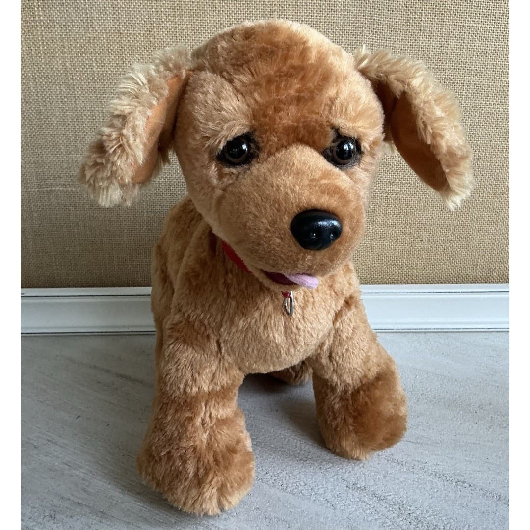 Build A Bear BAB Promise Pets Plush Copper Golden Retriever BARKS Dog 14 in. - Thumbnail 6