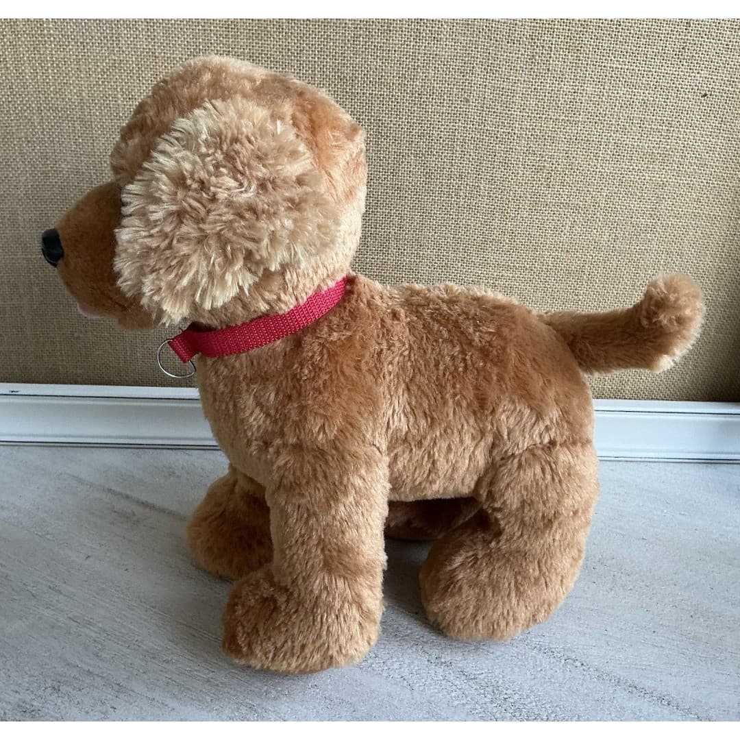 Build A Bear BAB Promise Pets Plush Copper Golden Retriever BARKS Dog 14 in. - Thumbnail 3