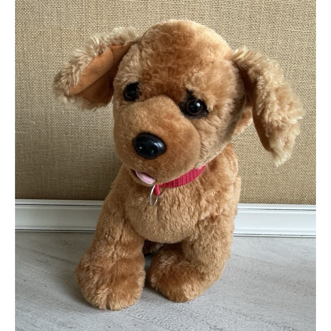 Build A Bear BAB Promise Pets Plush Copper Golden Retriever BARKS Dog 14 in. - Thumbnail 2