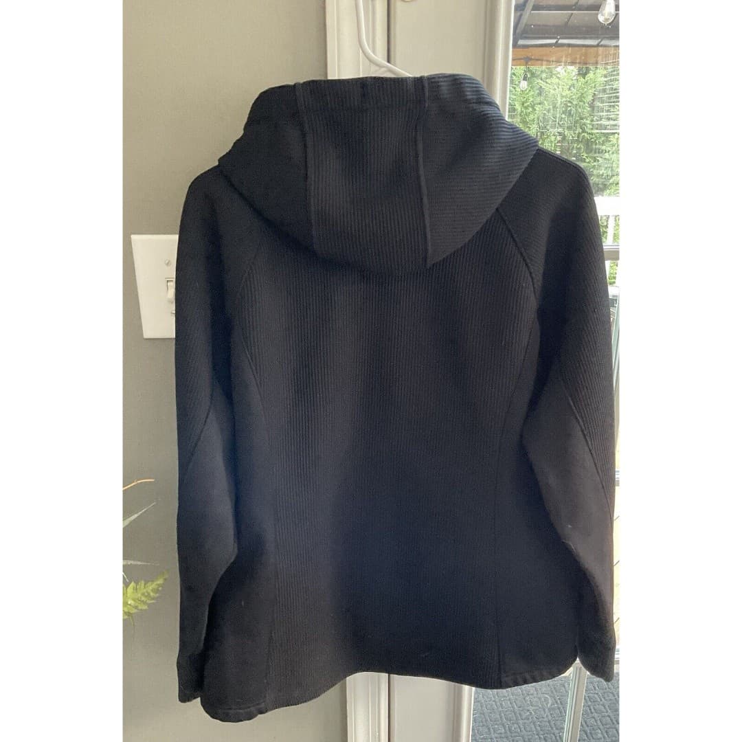 Swiss Tech Black Hooded Jacket Size 16/18 - Thumbnail 2
