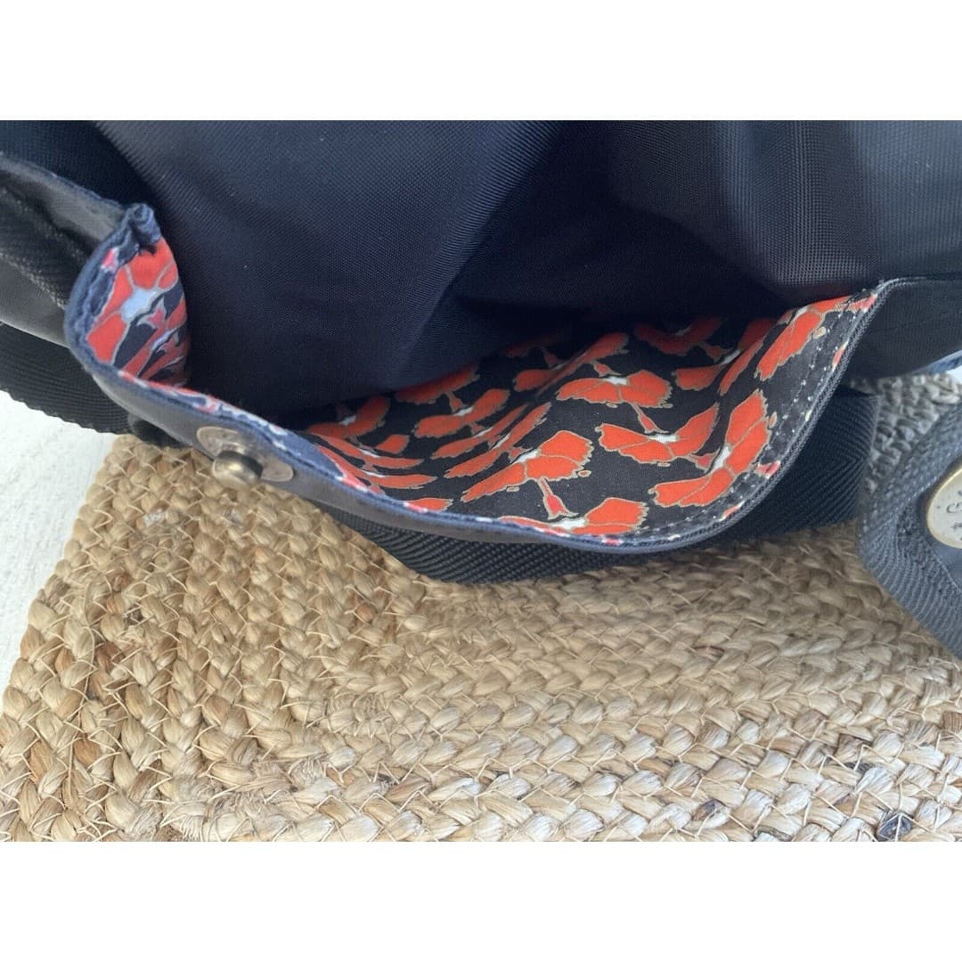 Gap Nylon Black Shoulder Crossbody Messenger Bag - Thumbnail 7