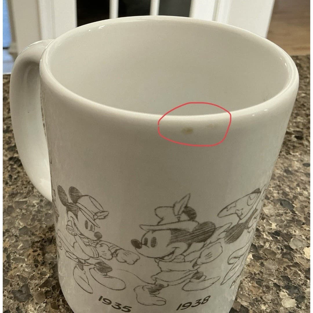 Mickey Mouse Through The Years Ceramic Coffee Cup Mug 2003 - Disney Store - Thumbnail 6